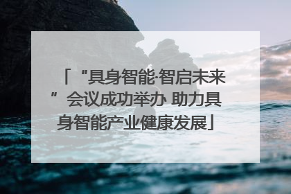 “具身智能·智启未来”会议成功举办 助力具身智能产业健康发展