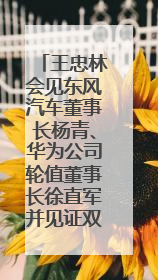 王忠林会见东风汽车董事长杨青、华为公司轮值董事长徐直军并见证双方签约 推动优势互补 实现共赢发展