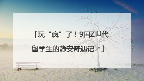 玩“疯”了！9国Z世代留学生的静安奇遇记↗