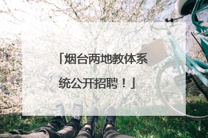 烟台两地教体系统公开招聘！