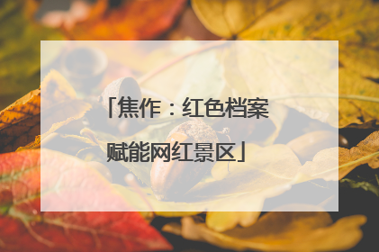 焦作：红色档案赋能网红景区