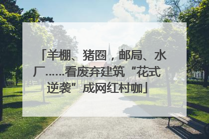羊棚、猪圈，邮局、水厂……看废弃建筑“花式逆袭”成网红村咖