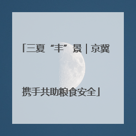 三夏“丰”景｜京冀携手共助粮食安全