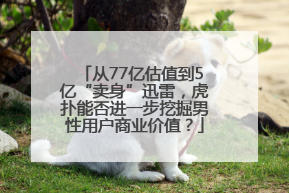 从77亿估值到5亿“卖身”迅雷，虎扑能否进一步挖掘男性用户商业价值？