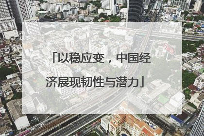 以稳应变，中国经济展现韧性与潜力