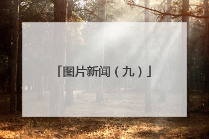 图片新闻（九）