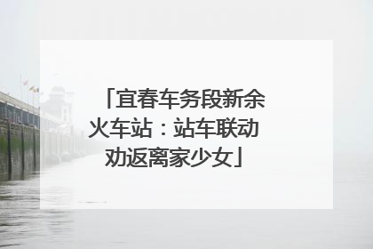 宜春车务段新余火车站：站车联动劝返离家少女
