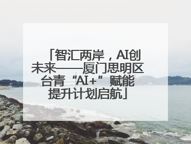 智汇两岸，AI创未来——厦门思明区台青“AI+”赋能提升计划启航