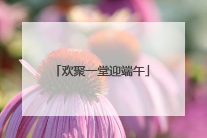 欢聚一堂迎端午