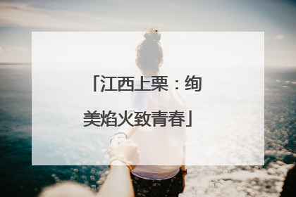 江西上栗：绚美焰火致青春