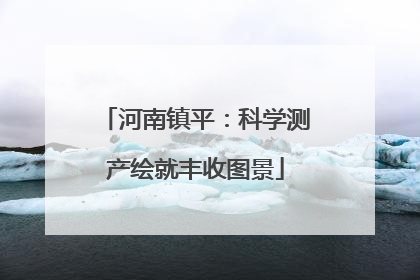 河南镇平：科学测产绘就丰收图景