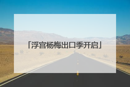 浮宫杨梅出口季开启
