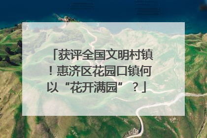 获评全国文明村镇！惠济区花园口镇何以“花开满园”？