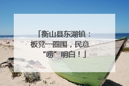 衡山县东湖镇：板凳一圈围，民意“唠”明白！