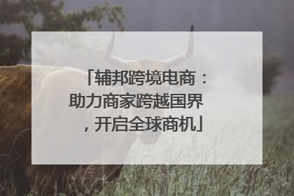 辅邦跨境电商：助力商家跨越国界，开启全球商机