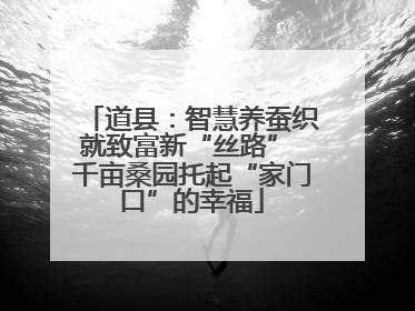 道县：智慧养蚕织就致富新“丝路” 千亩桑园托起“家门口”的幸福