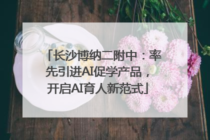 长沙博纳二附中：率先引进AI促学产品，开启AI育人新范式