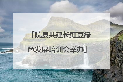 院县共建长豇豆绿色发展培训会举办