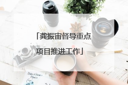 龚振宙督导重点项目推进工作