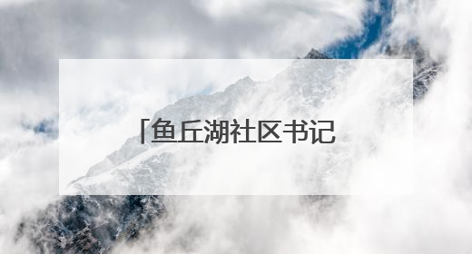 鱼丘湖社区书记王萍：14年扎根基层，“千条线”里一心为民