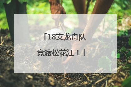 18支龙舟队竞渡松花江！