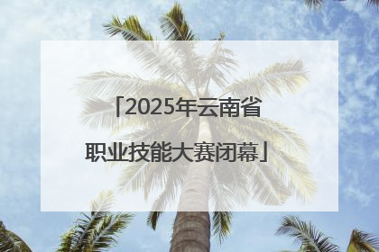 2025年云南省职业技能大赛闭幕
