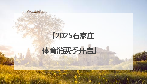 2025石家庄体育消费季开启